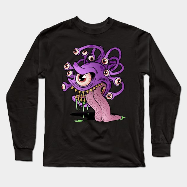 The Eye of the Beholder Long Sleeve T-Shirt by chrismcquinlanart